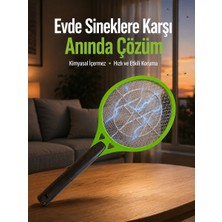 Marsilyan Çocuk ve Evcil Hayvan Dostu Elektrikli Sinek Raketi | Güvenli Kullanım Yeni Nesil