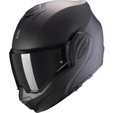 Scorpion Exo-Tech Evo Çene Açılabilir Motosiklet Kaskı Mat Siyah