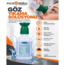 PAZAR10 Actiomedic 500 ml Yeşil Kapak Göz Duşu Solüsyonu