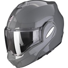 Scorpion Exo-Tech Evo Çene Açılabilir Motosiklet Kaskı Gri