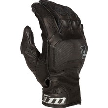 Klim Adventure Gore-Tex Kısa Korumalı Motosiklet Eldiveni Hayalet Siyah