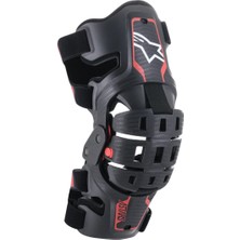 Alpinestars Youth Bionic 5S Diz Koruması Siyah  Kırmızı
