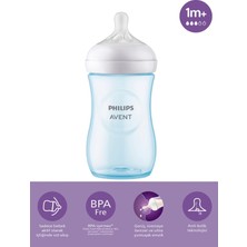 Philips Avent Doğal Tepkili Natural Response Pp Biberon 260 ml 1+ Ay Mavi
