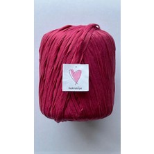 Soft Raffia Ip 50 gr 65 M Yumuşak Doğal Rafya Ipi Kağıt Ip El Örgü Hobi