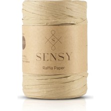 400 Metre Rafya Ip Ipi Raffia Ip Kağıt Ip Supla Ipi 250 Gram Natürel