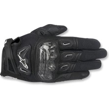 Alpinestars SMX-2 Air Carbon Yazlık Korumalı Motosiklet Eldiveni Siyah