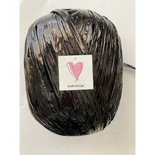 Premıum Metalik Kâğıt Rafya Ip (50GR/M -5) Parlak Abiye Polyester Şapka Süsleme Örgü Ipi