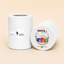 Optik Ipi - Rafya Ip - 250M Doğal Görünümlü Yumuşak Rafya Örgü Ipi - Yumuşak, Dayanıklı, Sağlam
