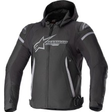 Alpinestars Zaca WP Korumalı Motosiklet Montu Siyah  Gri
