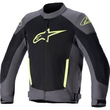 Alpinestars T-SP X SuperAir Yazlık Korumalı Motosiklet Montu Siyah  Gri  Sarı