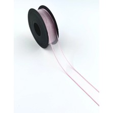 Pembe Şifon Kurdele 2.5 cm 20 Metre