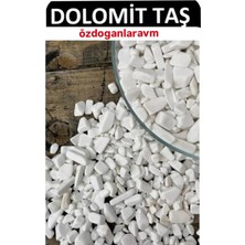 Tr Dolomit Taşı Beyaz, Akvaryum Dekor, 2 kg