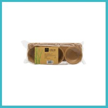 Defne Store 3'li Altlıklı Bambu Mini Sunumluk Dfnbez