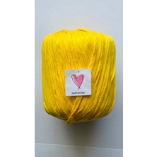 Soft Raffia Ip 50 gr 65 M Yumuşak Doğal Rafya Ipi Kağıt Ip El Örgü Hobi