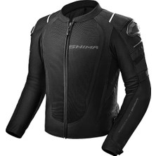 Shıma Mesh Pro 2.0 Korumalı Motosiklet Montu Siyah
