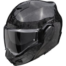 Scorpion Exo-Tech Evo Onyx Carbon Çene Açılabilir Motosiklet Kaskı Siyah