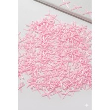 Pembe Renk Kurdele 6 mm 25 Yard (2 Adet)