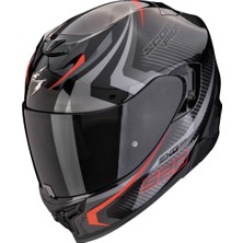 Scorpion EXO 520 Evo Air Terra Kapalı Motosiklet Kaskı Siyah  Gri  Kırmızı
