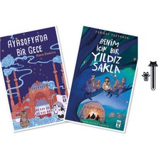 Genç Timaş Ayasofya'da Bir Gece (Rana Demiriz) - Benim Için Bir Yıldız Sakla (Ferhat Taştekin) +2 Aba Kedili Kitap Ayracı