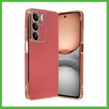 Bezos Realme C75 4g Uyumlu Kılıf Volet Silikon - Kırmızı Arz