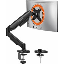 Tek Kollu Monitör Kolu Vesa Uyumlu Hareket Ayarlanabilir Monitör Standı 17-32 9kg Kapasite Tutucu