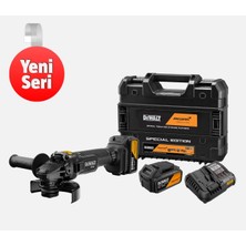 Dewalt DCG45MP2T-QW Mclaren 125 mm Akülü Taşlama + 2x5 Ah Akü Set