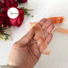 2 cm Organze Kurdele 22.5 mt