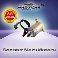 Moton Scooter 125CC 150CC Marş Motoru Komple Kablolu (Gy6 Blok)