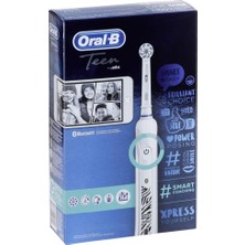 Teen Elektrikli Diş Fırçası/elektrikli Diş Fırçası, 3 Temizleme Modu, Diş Bakımı Için Sensitiv ve Bluetooth Uygulaması Dahil, Ortho-Care Diş Telleri Için Takma Fırçası, Braun Tarafından