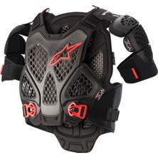 Alpinestars A-6 Üst Gövde Koruma Siyah  Kırmızı
