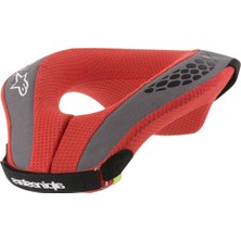 Alpinestars Sequence Genççocuk Boyun Koruma Kırmızı  Siyah