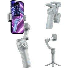 M01 Tripod Telefon Standı Işıklı Kamera Sabitleyici Ring Light Destekli Canlı Yayın Tripodu Katlanabilir Seyahat Tripod Stabilizer