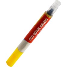 Oto Rötuş Kalemi 5 ml Araç Kaporta Tampon Çizik Giderici Fırça Yenileme Metalik Sarı Renk Boya