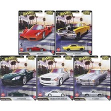 Hot Wheels Premium Boulevard 2026 156-160 5'li Set Enzo Ferrari Mercedes Aston Martin