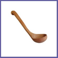 Nida Tahta Kepçe 35 cm Nıda