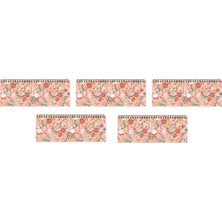 2026 Haftalık Masa Ajandası, Çiçek Desen, 12X33,5 Cm, 5 Adet PRA-13340758-6816