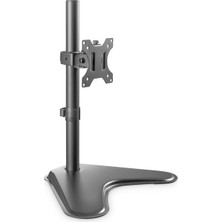 Monitör Tutucu - Ayak - 1 Monitör - 32 Inçe Kadar - Vesa 75X75, 100X100 - Siyah