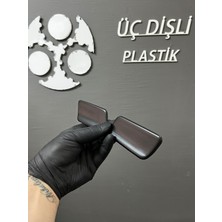 Peugeout 406 Far Yıkama Kapağı Sağ Sol Set Siyah 3D Baskı
