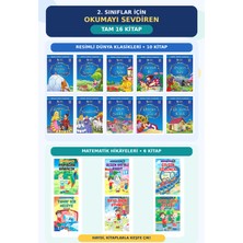 Üçgen Yayıncılık 2. Sınıf Hikaye Kitabı Seti 16 Kitap - 32-48 Sayfa , Resimli, Okumayı Sevdiren, Okuma Alışkanlığı Kazandıran Çocuk Kitapları