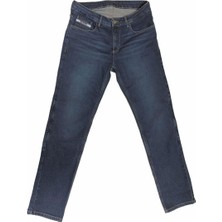 4Riders Ranger CE Sertifikalı Cordura Denim Korumalı Motosiklet Kot Pantolonu Mavi