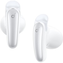 Anker Soundcore Liberty Buds Bluetooth Kulaklık, Yarı Kulak Içi Tasarım, Gerçek Zamanlı Uyarlanabilir Gürültü Engelleme, Hızlı Şarj, Çeviri, 30 Saat Çalma Süresi, Beyaz - D1200