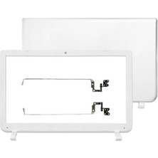 Alfamaks Toshiba L50-B-1X9 Psktce LCD Kasa Beyaz Cover Çerçeve Menteşe Takımı