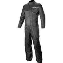 Alpinestars Hurricane Rain V2 Yağmurluk Tulum Siyah