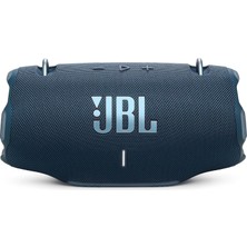 Xtreme 4, Jbl Pro Sesli Taşınabilir Bluetooth Hoparlör, 24 Saate Kadar Pil Ömrü, Hızlı Şarj, IP67 Su Geçirmez, Omuz Askısı Dahil, Mavi, Uk Fişi (G Tipi)