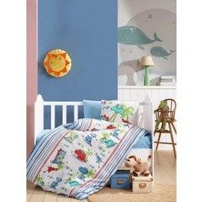 Cotton Box Flanel Bebek Nevresim Takımı Dino