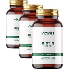 Biotin Dilalti Tablet - 60X1 (3 Paketi)