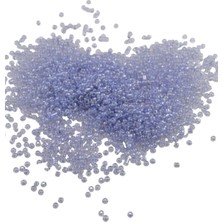 Serhat Aksesuar ve El Işçilik 08 Kum Şeffaf Mavi Boncuk 3 mm (90 Gr)