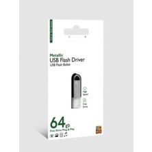 HiboTekno 64GB Metal Süper Hızlı Flash Bellek Usb2.0 Ve3.0uyumlu