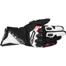 Alpinestars SP-3 Korumalı Motosiklet Eldiveni Siyah  Beyaz