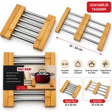 Lunaev Ayarlanabilir Metal Nihale – Bambu Ayaklı